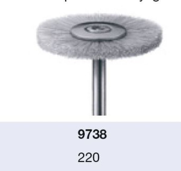 Bürsten/Schwabbel Preis gilt für 6 Stück je Artikel  in kl. Box